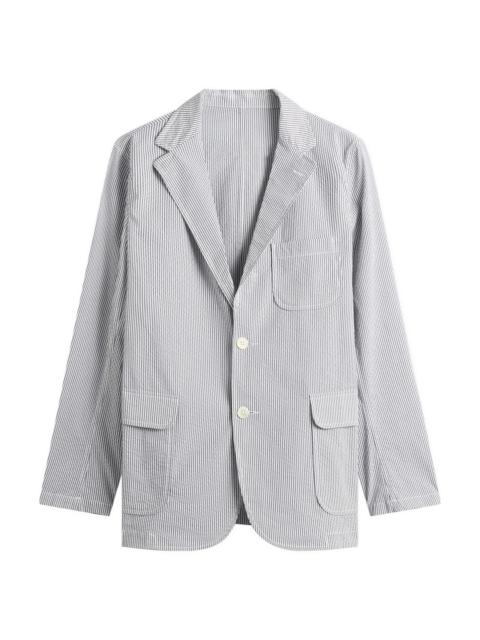 BEAMS PLUS Beams Plus 3 Button COOLMAX® Seersucker Blazer