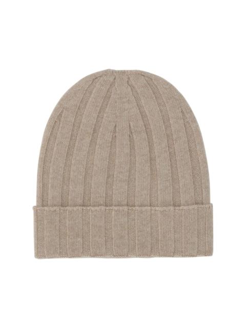 Dolce & Gabbana ribbed beanie hat