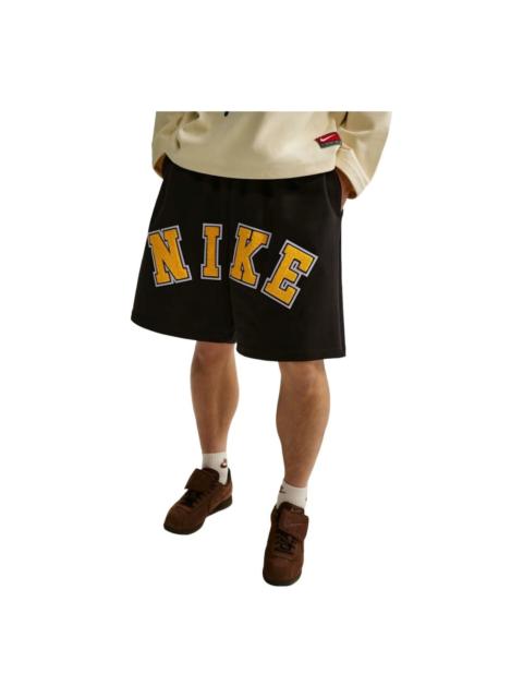 Nike Nike Life Midweight Shorts 'Black University Gold' IF2236-010