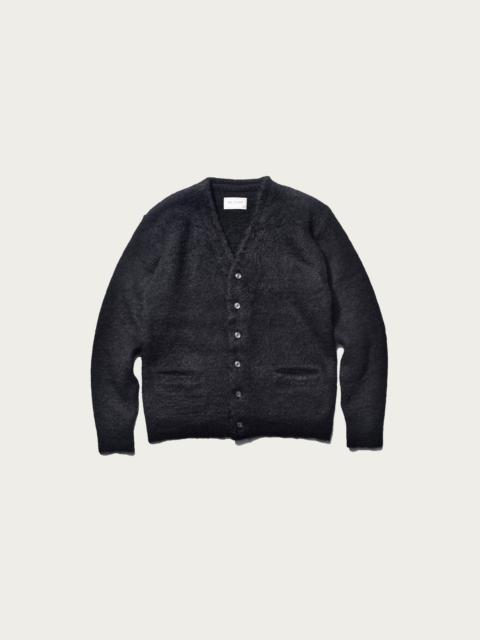 The Real McCoys JM Mohair Cardigan - Black