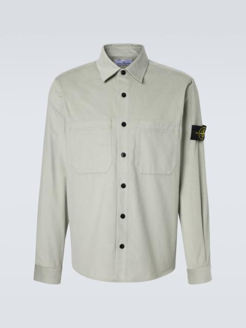 Stone Island Compass cotton shirt