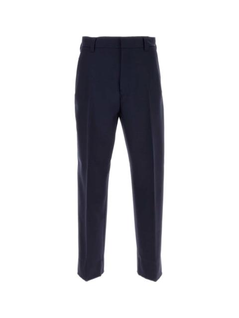 ZEGNA Navy Blue Wool Pant