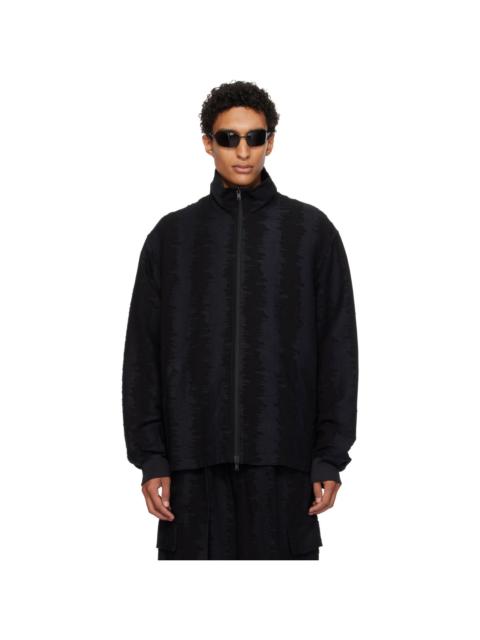 Y-3 Black Deco Stitch Track Jacket