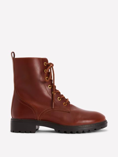 BODEN Alex Lace Up Ankle Boots-Tan