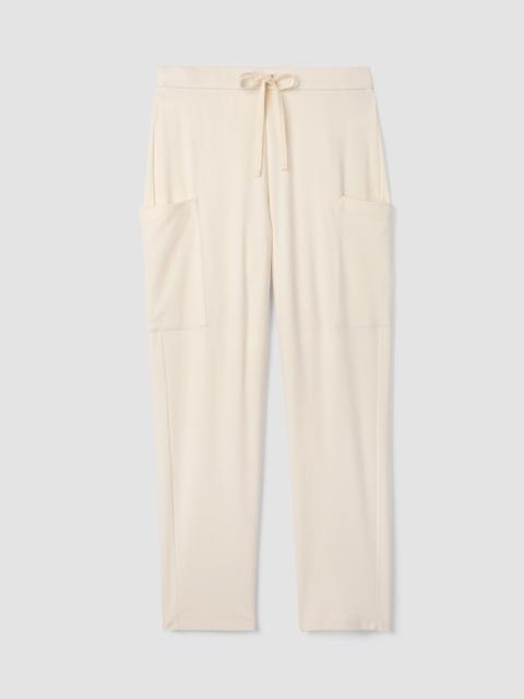EILEEN FISHER Organic Cotton Interlock Slouchy Sleep Pant