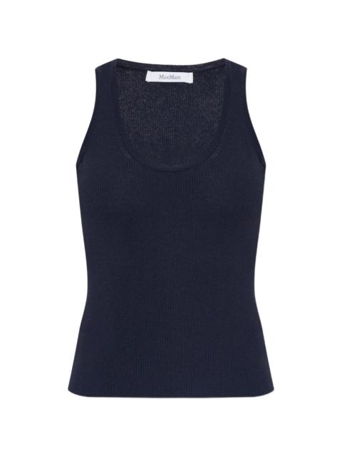 Max Mara Editta ribbed-knit tank top