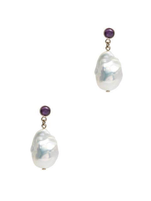 Chloé Darcey embellished drop earrings