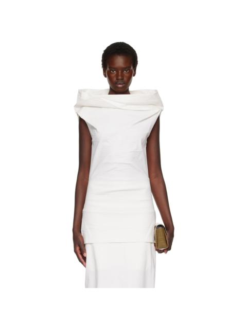 ISSEY MIYAKE Off-White Allow Top