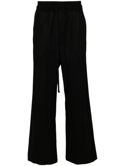 thom/krom low-crotch drawstring track pants