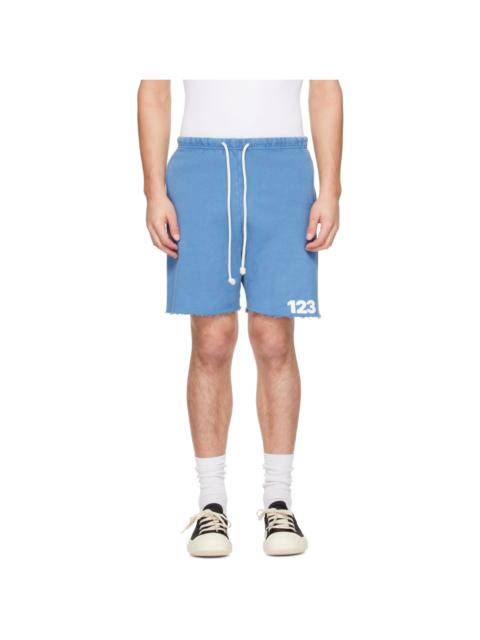 RRR123 Blue USO '123' Gymbag Shorts