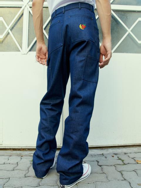 SKY HIGH FARM WORKWEAR Double Denim Knee Work Pants