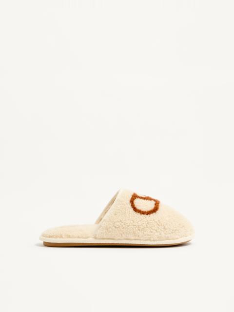 Valentino TA CHAMBRE WOOL SLIDE