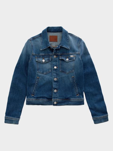 AG Jeans Robyn Cropped Denim Work Jacket