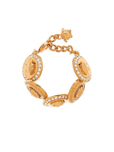 VERSACE Medusa crystal-embellished bracelet