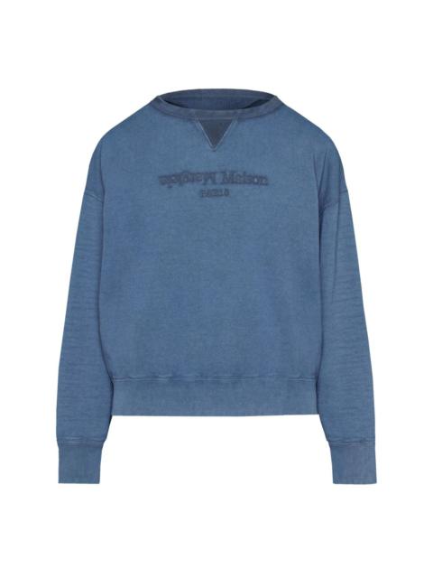Reverse cotton sweatshirt