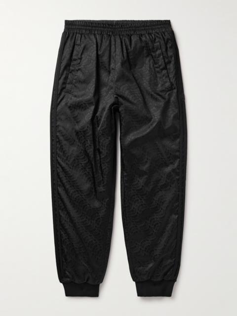 Moncler adidas Originals Straight-Leg Reversible Logo-Jacquard Shell Down Sweatpants