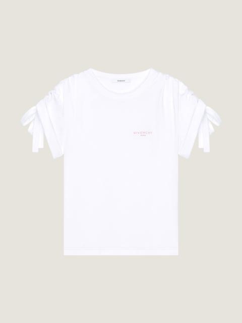 Givenchy T-SHIRT IN COTTON WITH BOWS