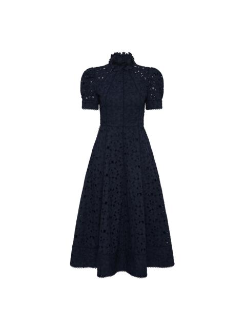 REBECCA VALLANCE Kitsu Short Sleeve Midi Dress