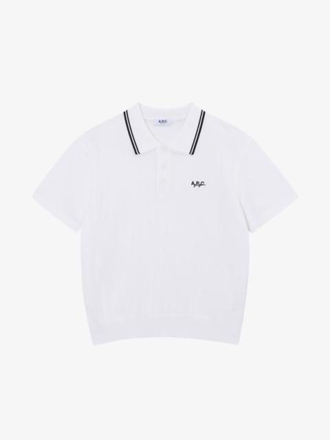A.P.C. KNIT POLO A.P.C. GOLF