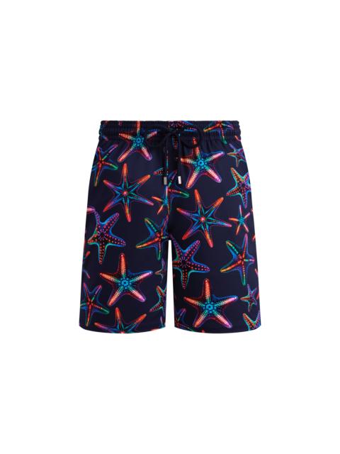 Vilebrequin Men Long Stretch Swim Shorts Disco Stars