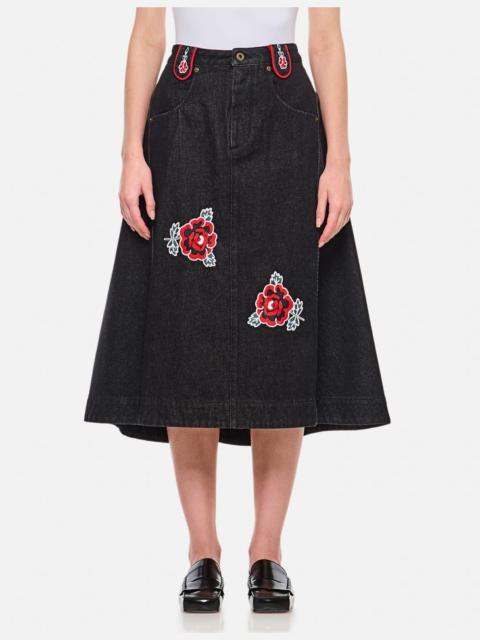 ABI DENIM MIID SKIRT