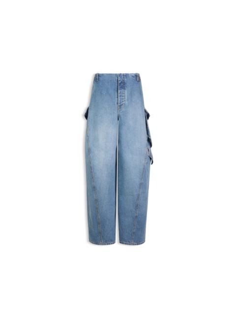 Alaïa DENIM CARGO PANTS