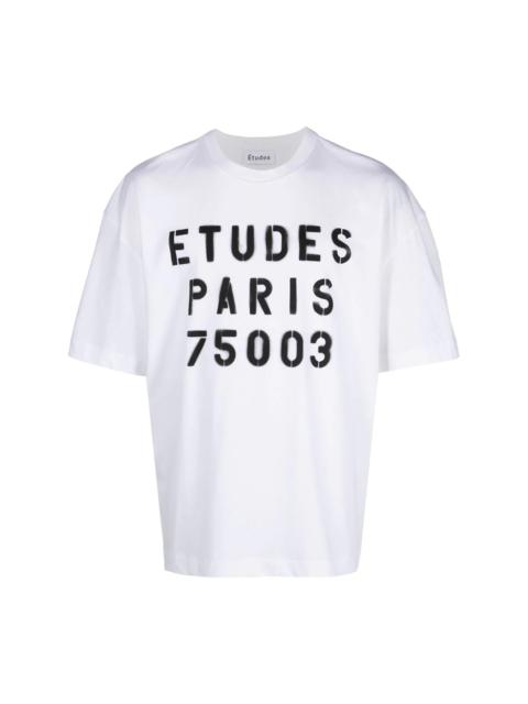 Étude logo-print oversize T-shirt