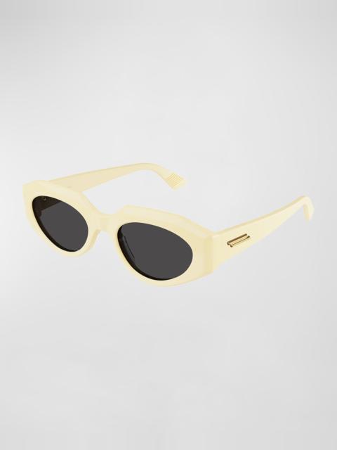 Bottega Veneta Round Acetate Sunglasses