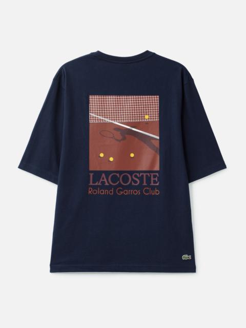 LACOSTE ROLAND-GARROS EDITION GRAPHIC T-SHIRT