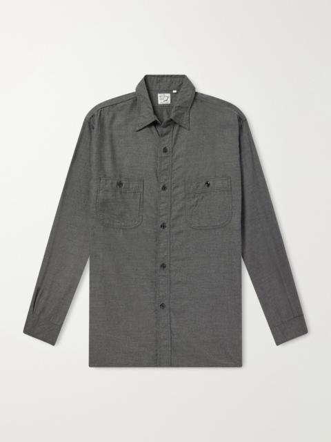 orSlow Checked Cotton and TENCEL™ Lyocell-Blend Flannel Shirt