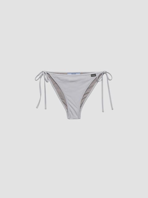 Prada Women's Jersey Bikini Bottom - Grey