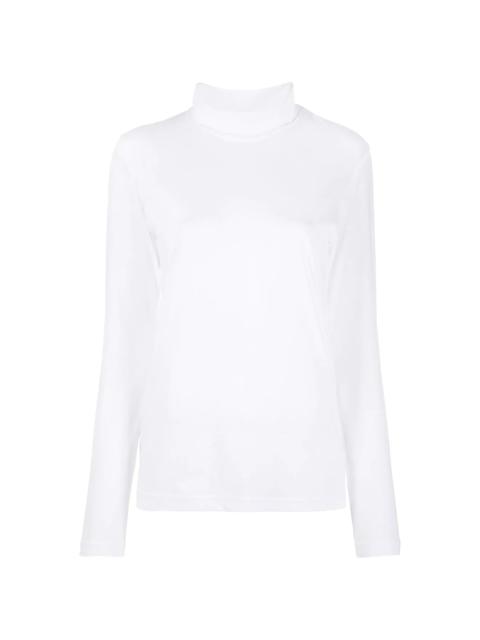 Y's roll neck cotton top