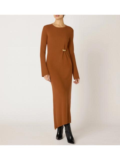 Cleobella HJARTA MIDI DRESS | CLAY