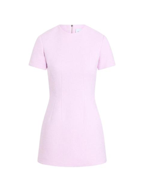 PATOU rear zip fastening mini dress