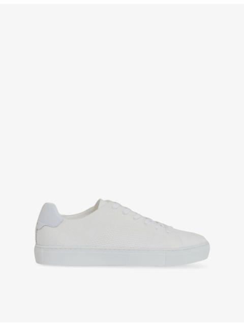 REISS Finley Knit Low-Top Trainers