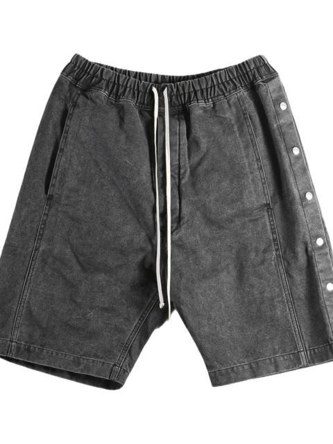 Rick Owens DRKSHDW Pusher Shorts "Gravel" DU02F6373 CVG 148