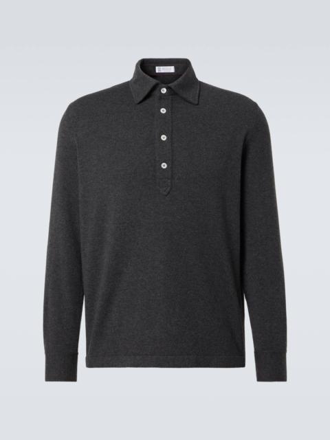 Brunello Cucinelli Cashmere polo sweater