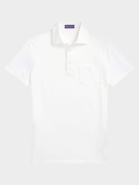 Ralph Lauren Men's Custom Slim Pique Polo Shirt