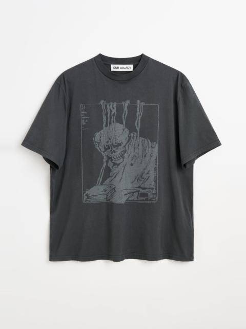 Our Legacy Box T-Shirt Angry Fan Mail Print