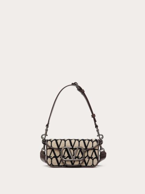 MINI LOCÒ TOILE ICONOGRAPHE SHOULDER BAG