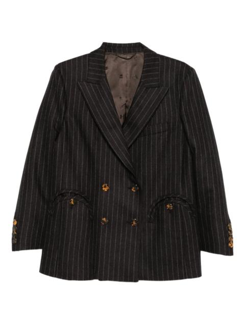 BLAZÉ MILANO pinstripe blazer