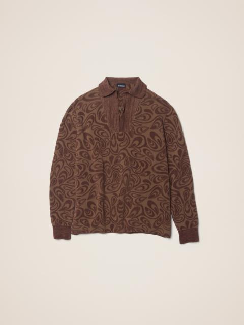 JACQUEMUS Le polo Paisley