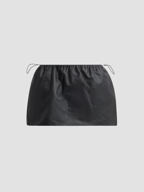 Alexander Wang Women's Bungee Waist Mini Skirt - Black