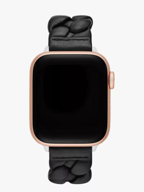 kate spade Braided Leather 38-49mm Band For Apple Watch®