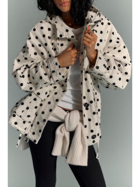 FREE PEOPLE Jojo Printed Hoodie Jacket
