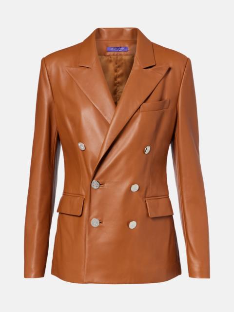 Ralph Lauren Camden leather blazer