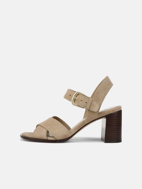 Vince Salma Suede Heeled Sandal