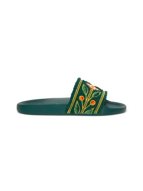 CASABLANCA Men's Laurel Terry Slider