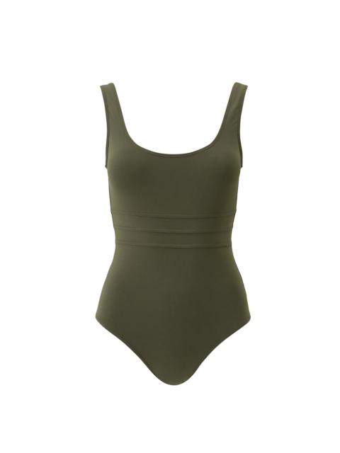 MELISSA ODABASH NEVADA OLIVE SWIMSUIT