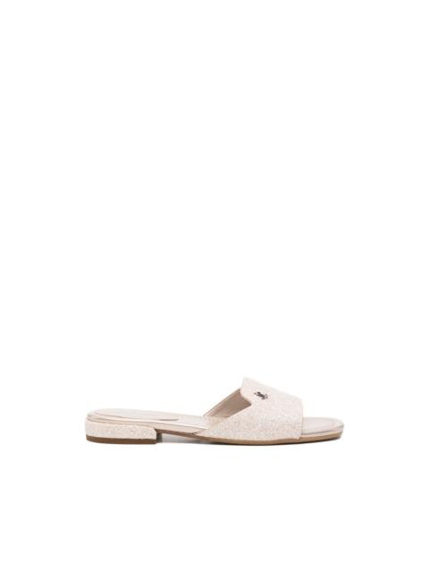 JIMMY CHOO Dina glitter sandals